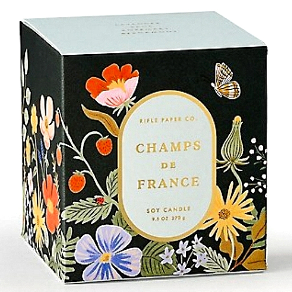 ❤️BUY 5 GET 3 FREE Rifle Paper CO. CHAMPS de FRANCE Soy Candle, 9.5 oz - Picture 2 of 6